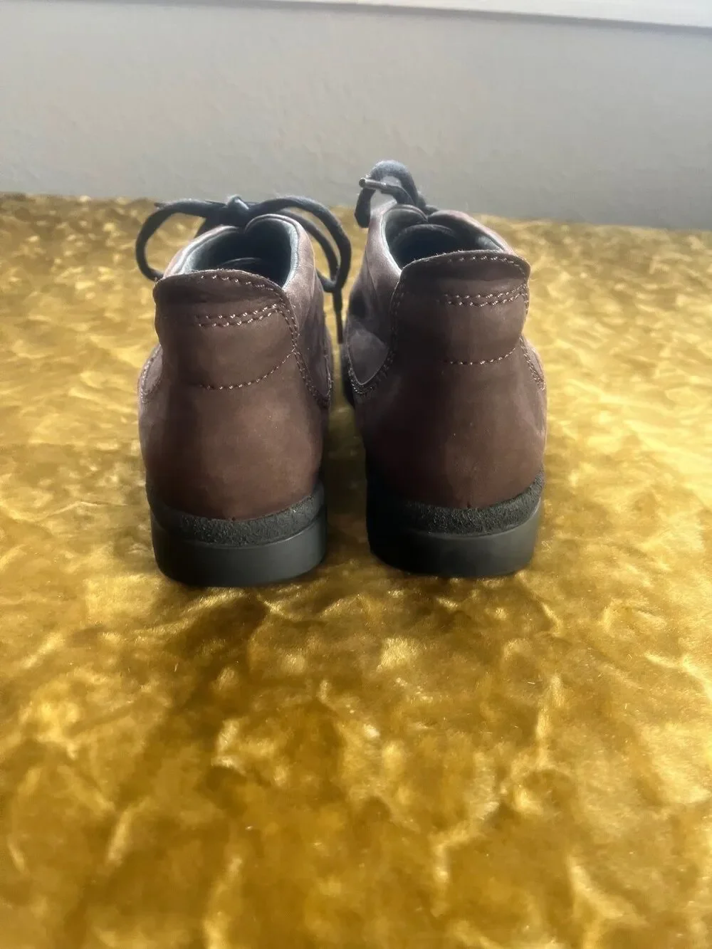 ECCO Men's Brown Leather Lace Up Chukka Boots Shoes Size US 6.5-7 EU40
